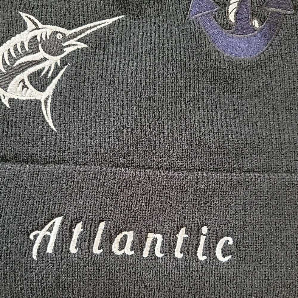 NIP Fishing Skull Cap Embroidered - Picture 2 of 7